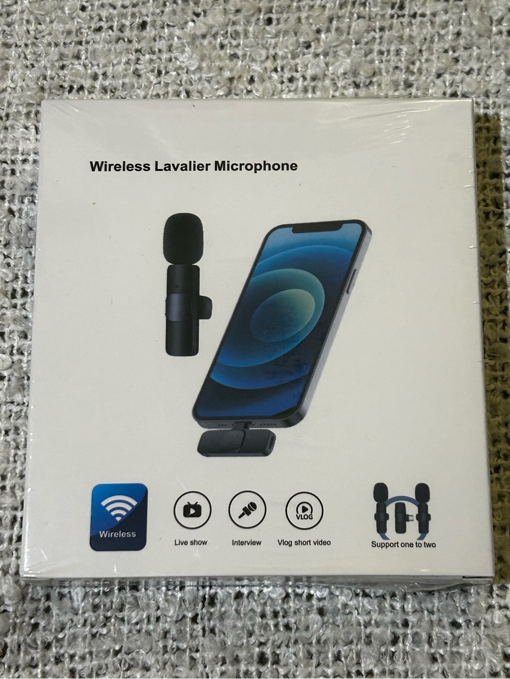 NWT Wireless Lavalier Microphone for Smartphones